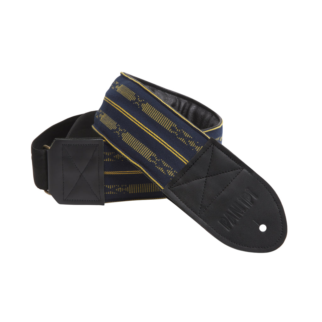 Handmade Panlipi Padded Bass Strap Loom Weave Tagtago-Kalasag 3 Inches wide BassBagu01