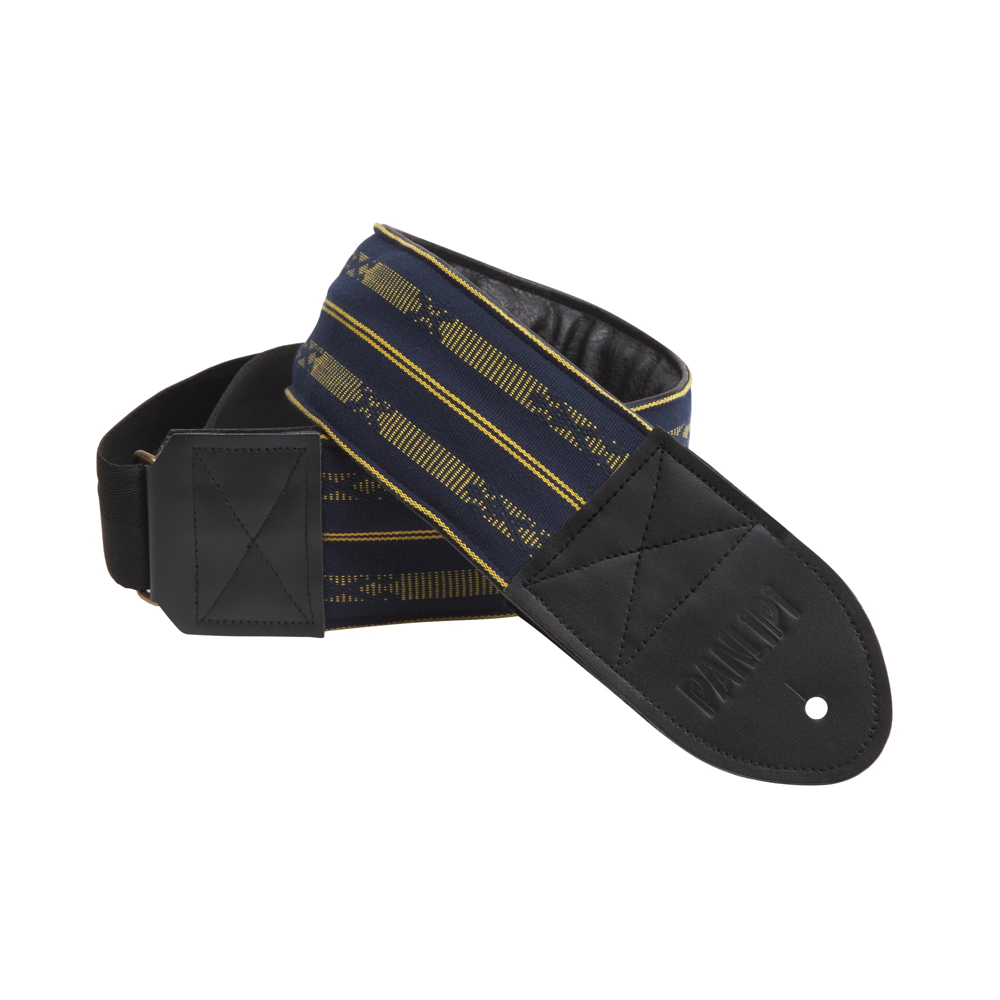 Handmade Panlipi Padded Bass Strap Loom Weave Tagtago-Kalasag 3 Inches wide BassBagu01