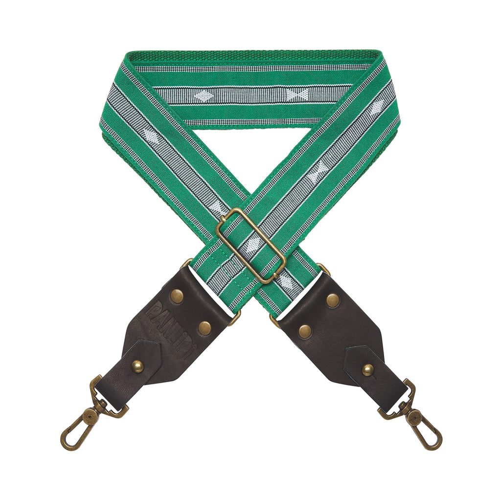 Handmade Panlipi Sagada Loom Weave Green SagBag04 Bag Strap