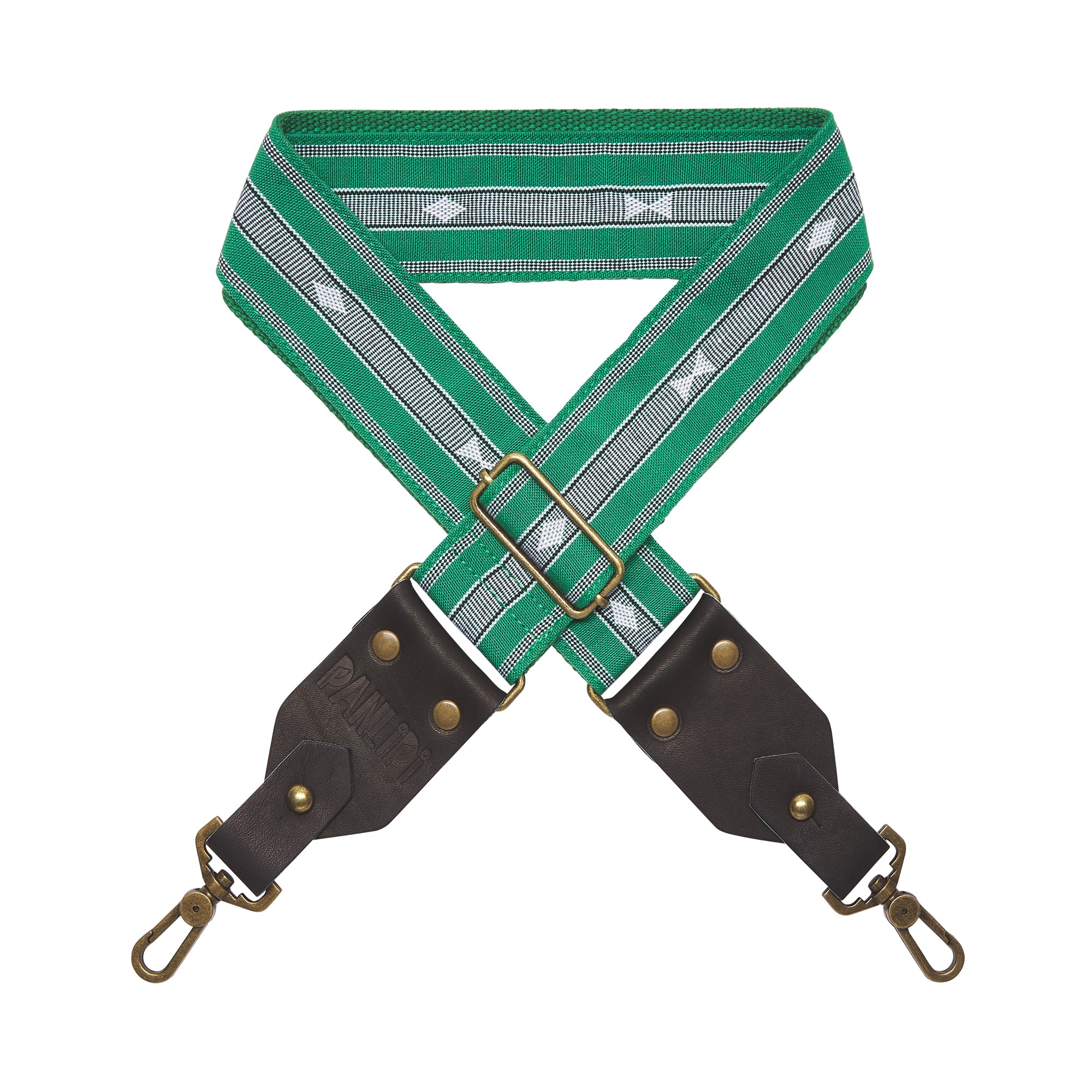 Handmade Panlipi Sagada Loom Weave Green SagBag04 Bag Strap