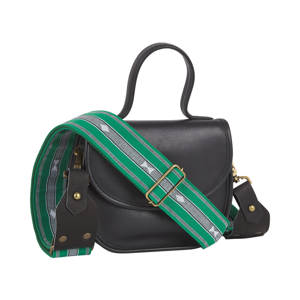 Handmade Panlipi Sagada Loom Weave Green SagBag04 Bag Strap