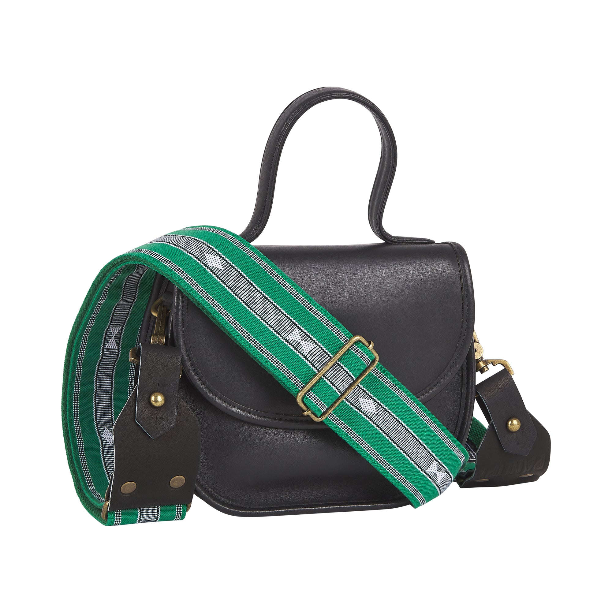 Handmade Panlipi Sagada Loom Weave Green SagBag04 Bag Strap