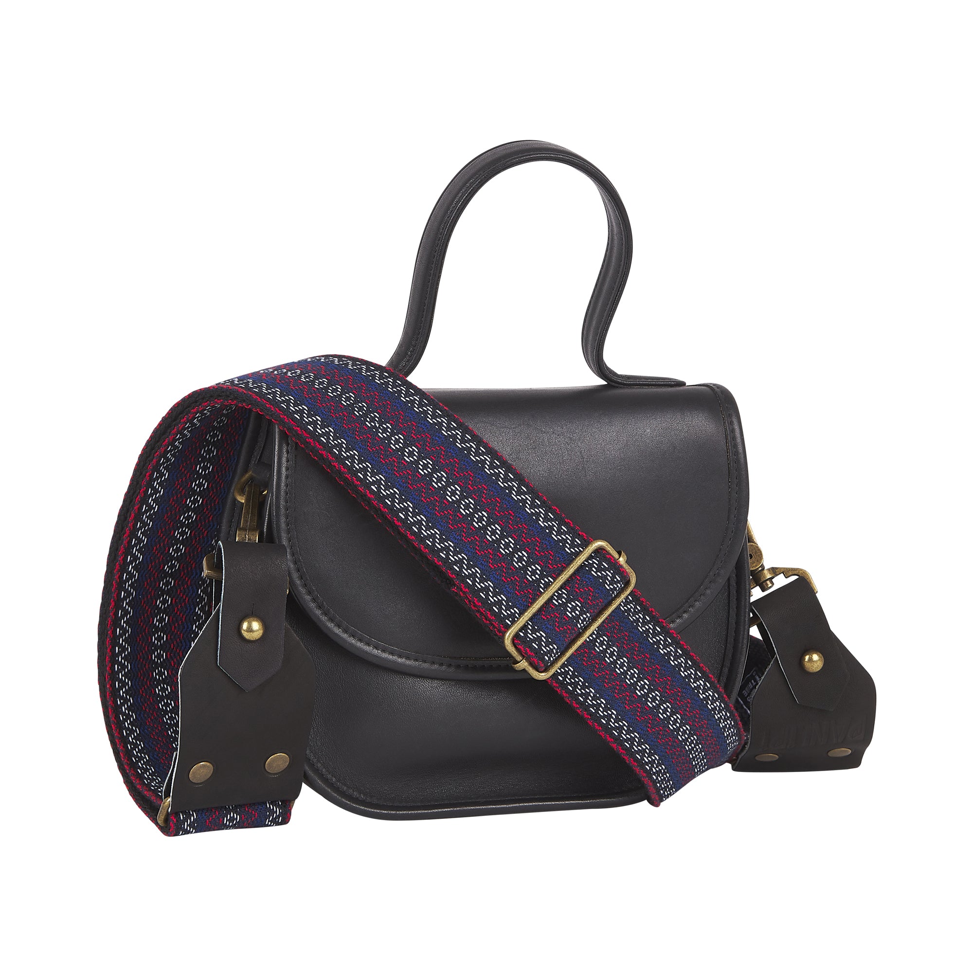 Handmade Panlipi Strap Kalinga Loom Weave Lilaktob Blue KalBag30 Bag Strap