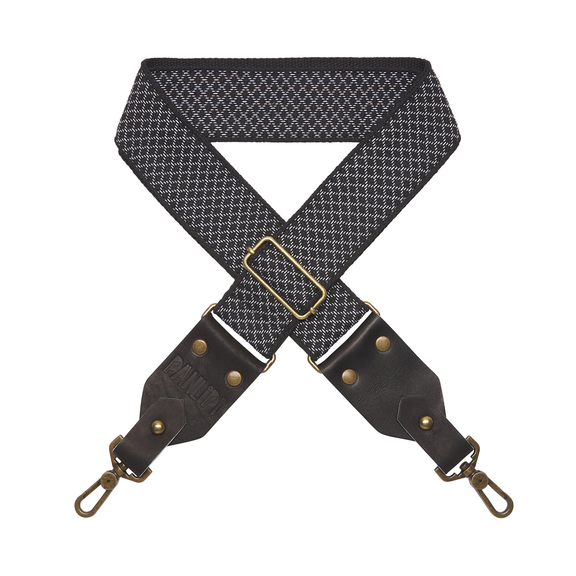 Handmade Panlipi Strap Kalinga Loom Weave Lilaktob Wh Gy KalBag32 Bag Strap