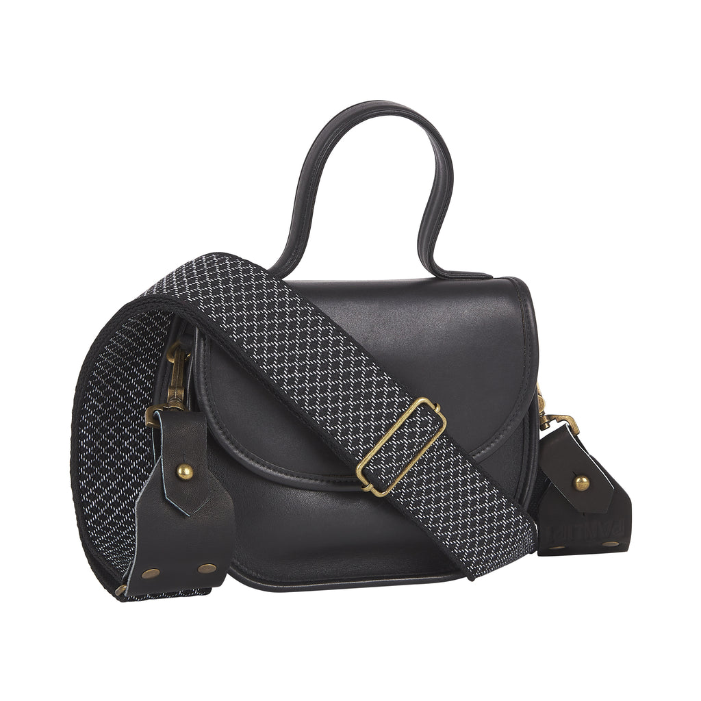 Handmade Panlipi Strap Kalinga Loom Weave Lilaktob Wh Gy KalBag32 Bag Strap