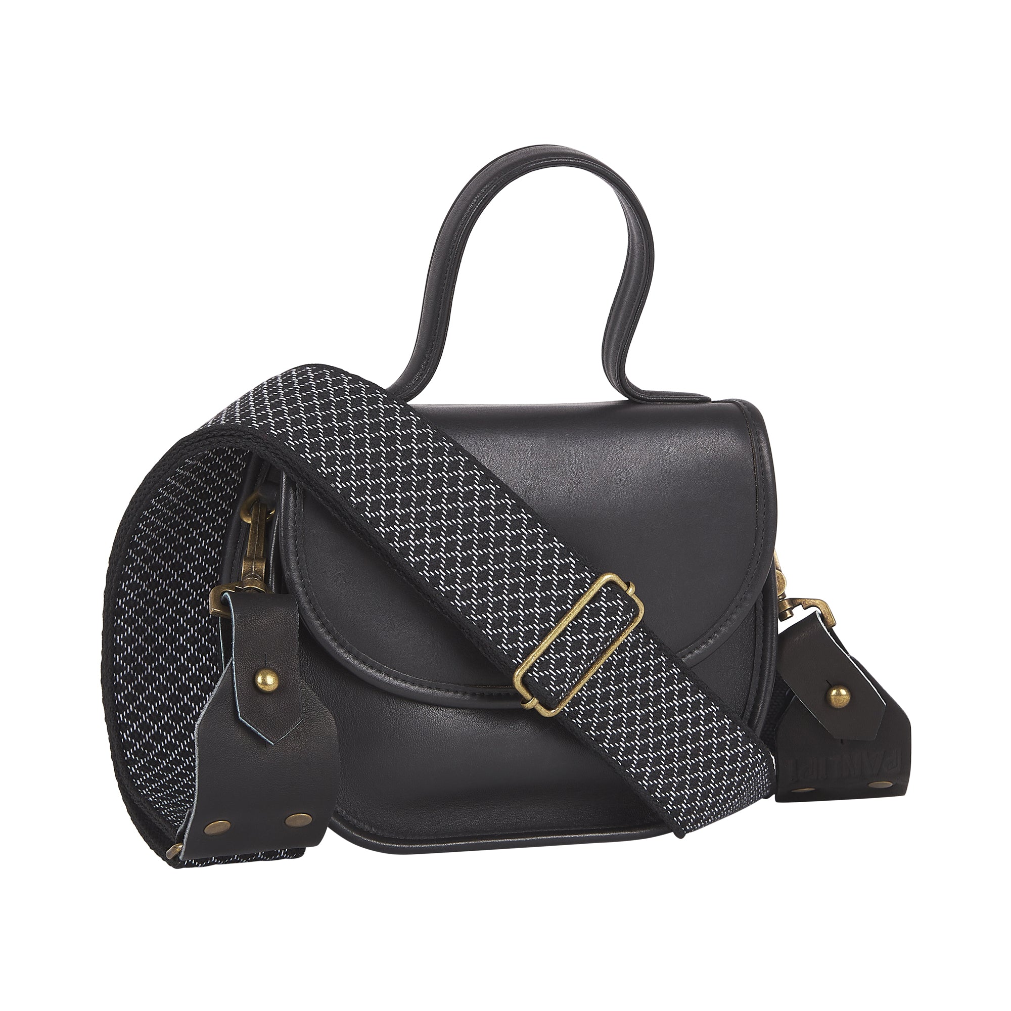 Handmade Panlipi Strap Kalinga Loom Weave Lilaktob Wh Gy KalBag32 Bag Strap