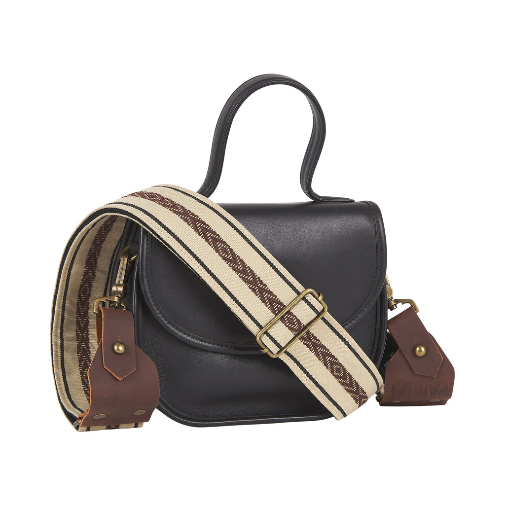 Handmade Panlipi Strap Baguio Loom Weave Cuabao Cream BaguBag04 Bag Strap