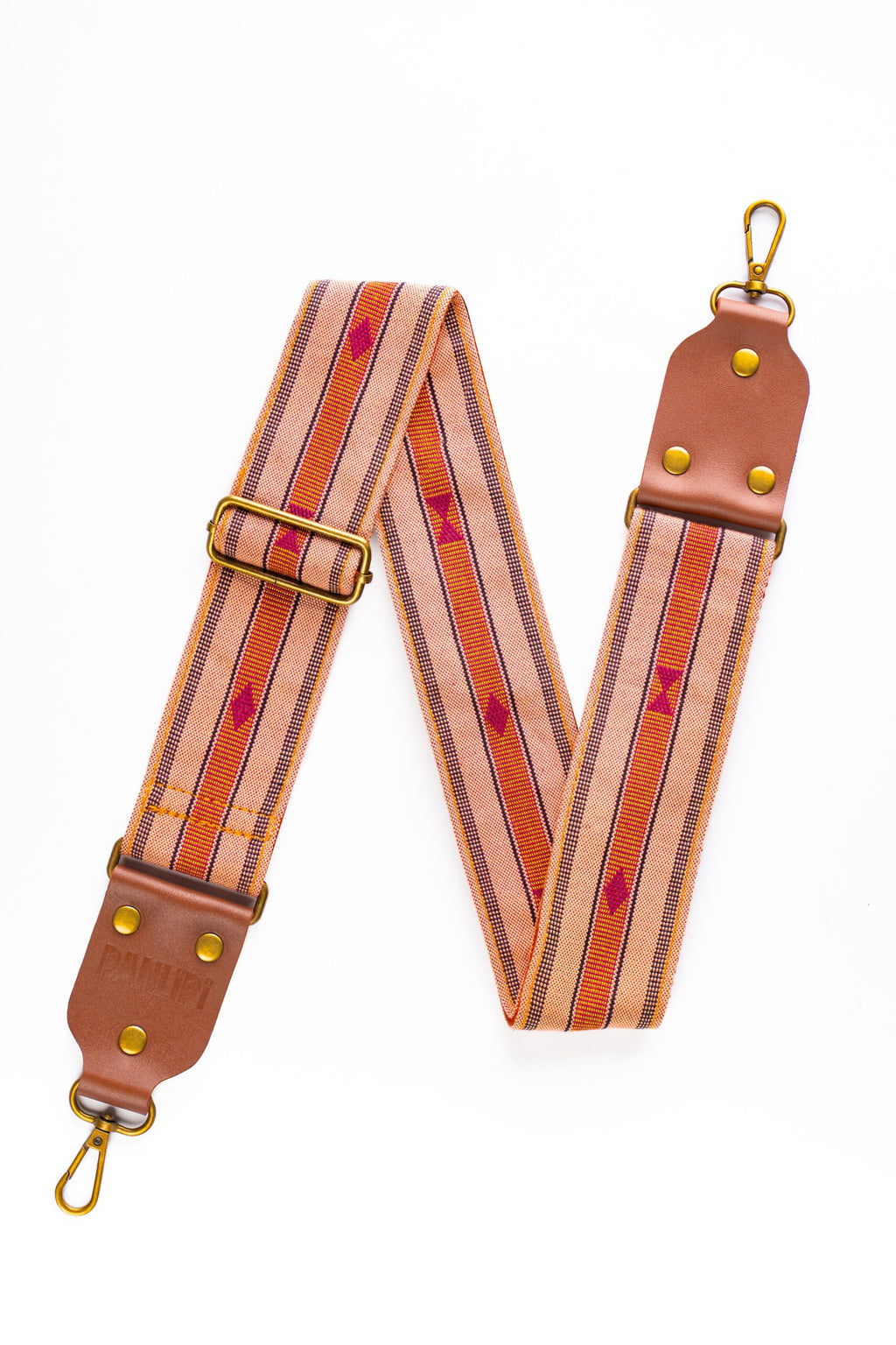 Handmade Panlipi Strap Loom Weave Mocha Brown SagCam11 Camera Strap