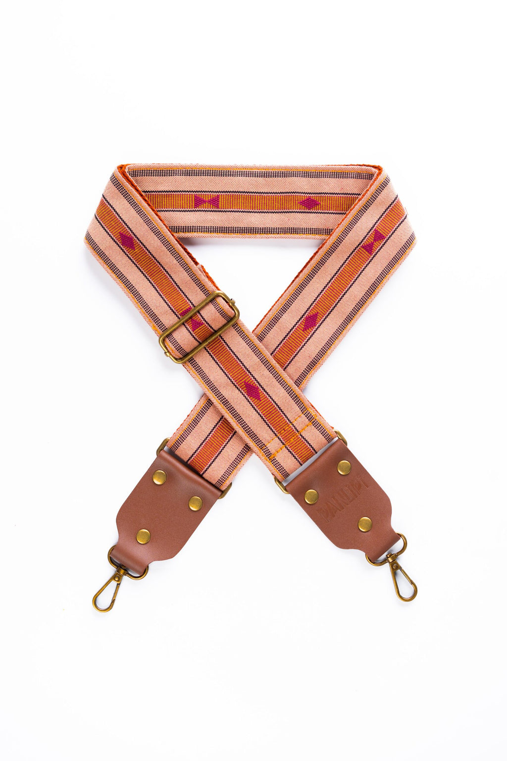 Handmade Panlipi Strap Loom Weave Mocha Brown SagCam11 Camera Strap