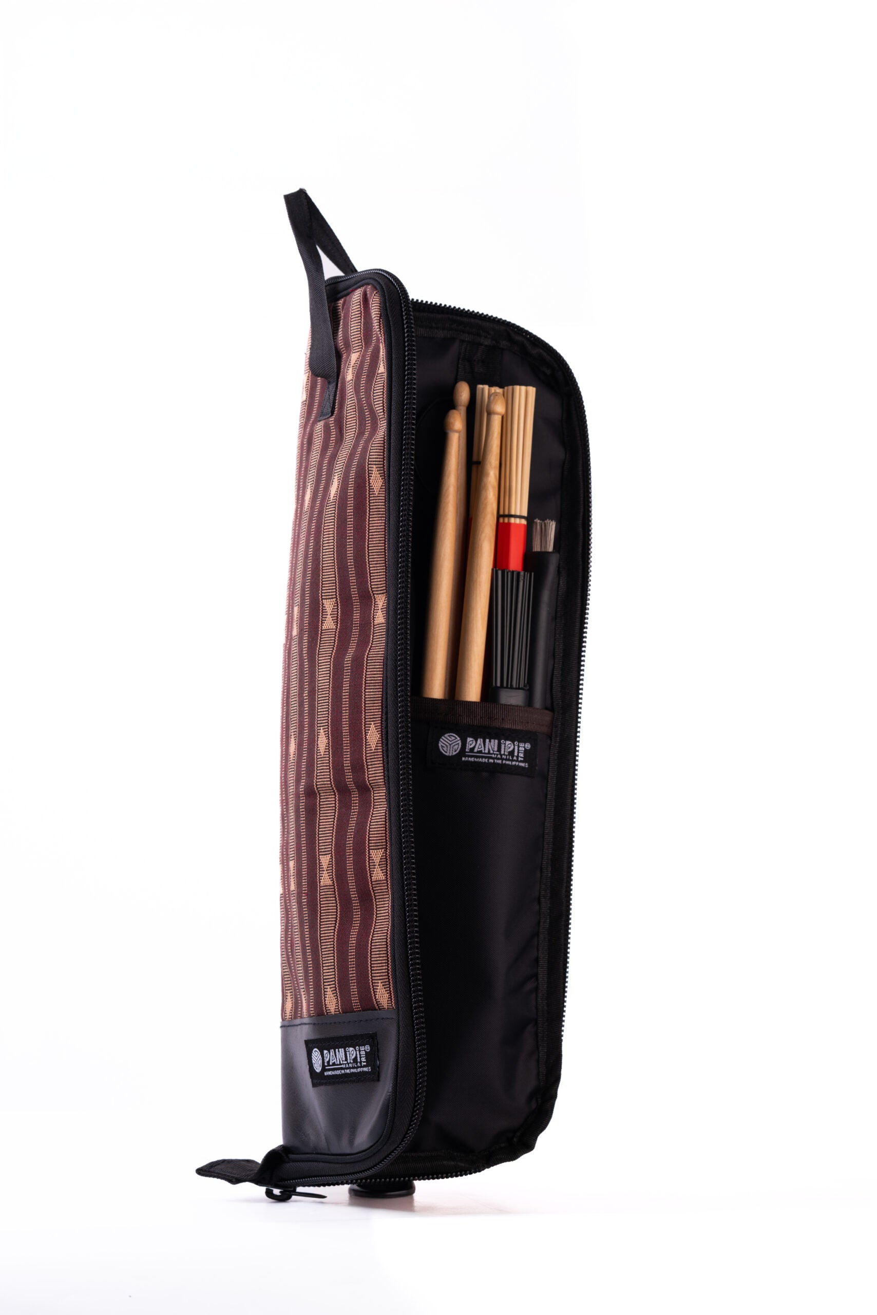 Handmade Panlipi Bag Loom Weave Audrey Choco Brown SagDs06 Drumstick Bag