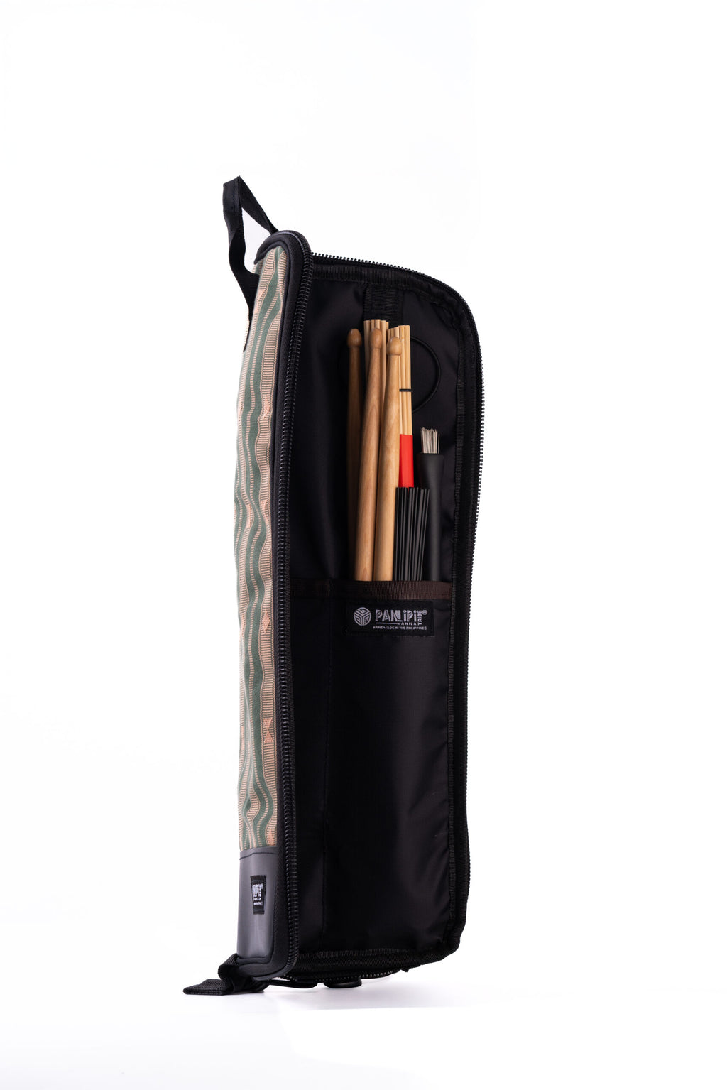 Handmade Panlipi Bag Loom Weave Audrey Fatigue Green SagDs05 Drumstick Bag