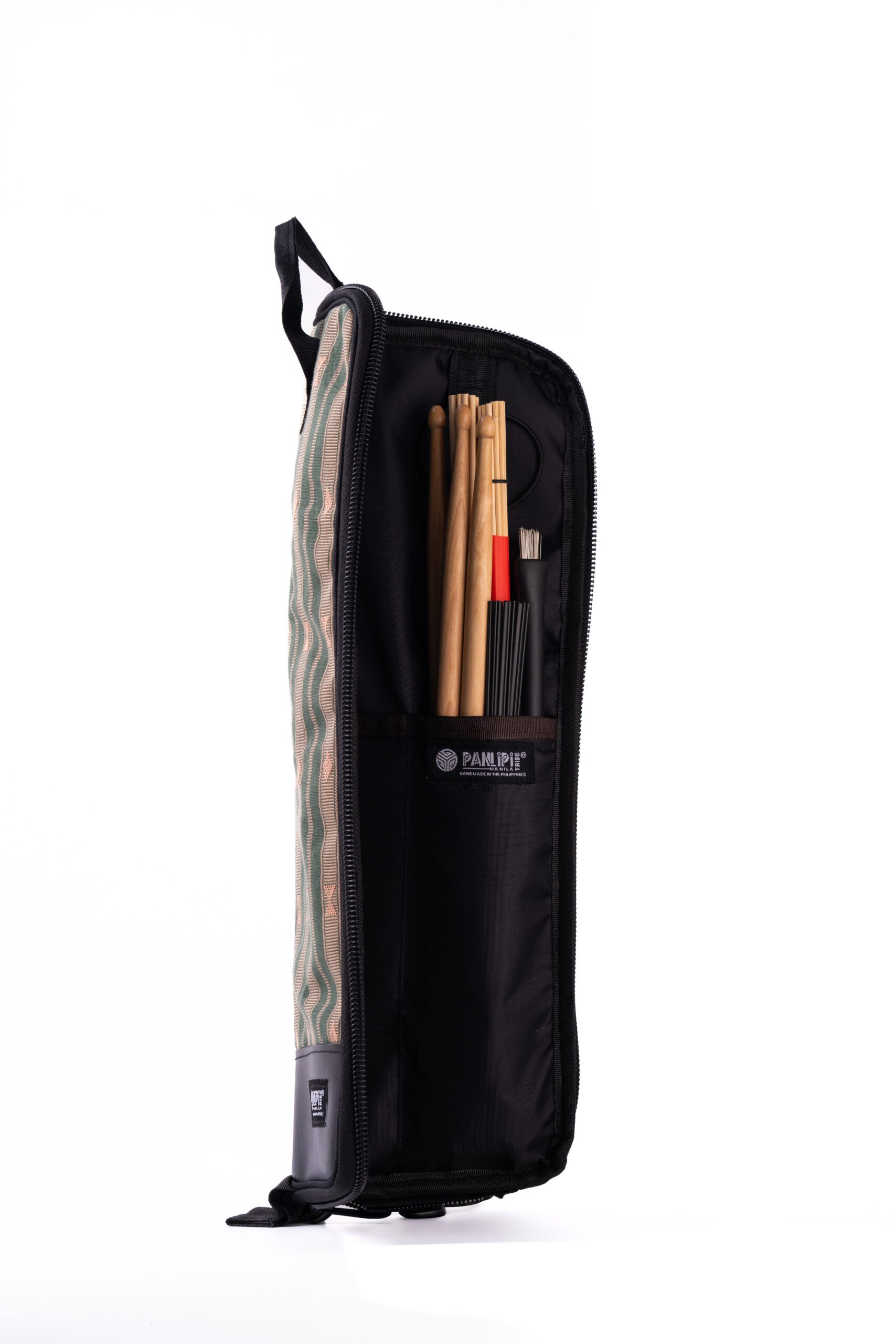 Handmade Panlipi Bag Loom Weave Audrey Fatigue Green SagDs05 Drumstick Bag