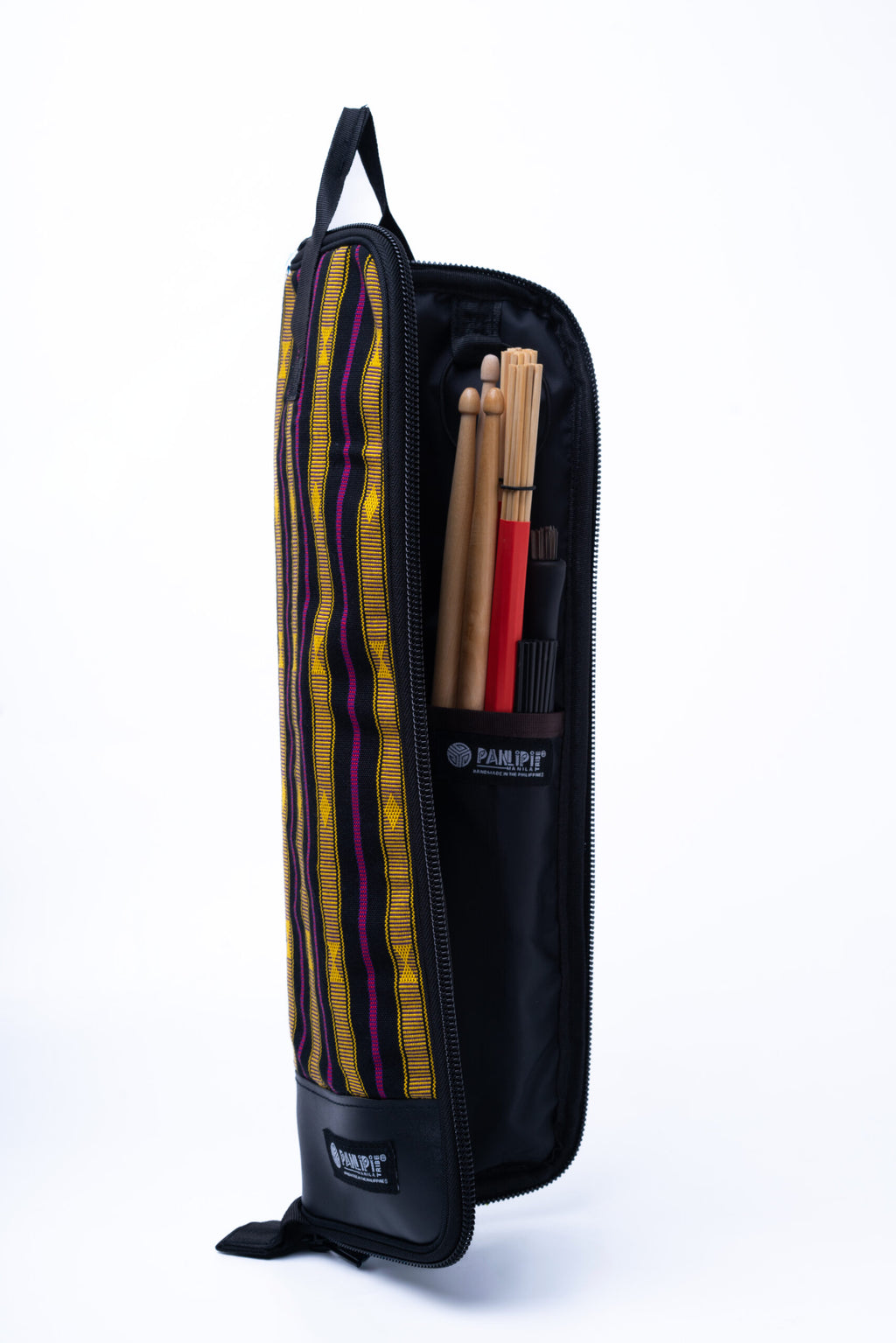 Handmade Panlipi Bag Loom Weave Audrey Black Gold SagDs03 Drumstick Bag