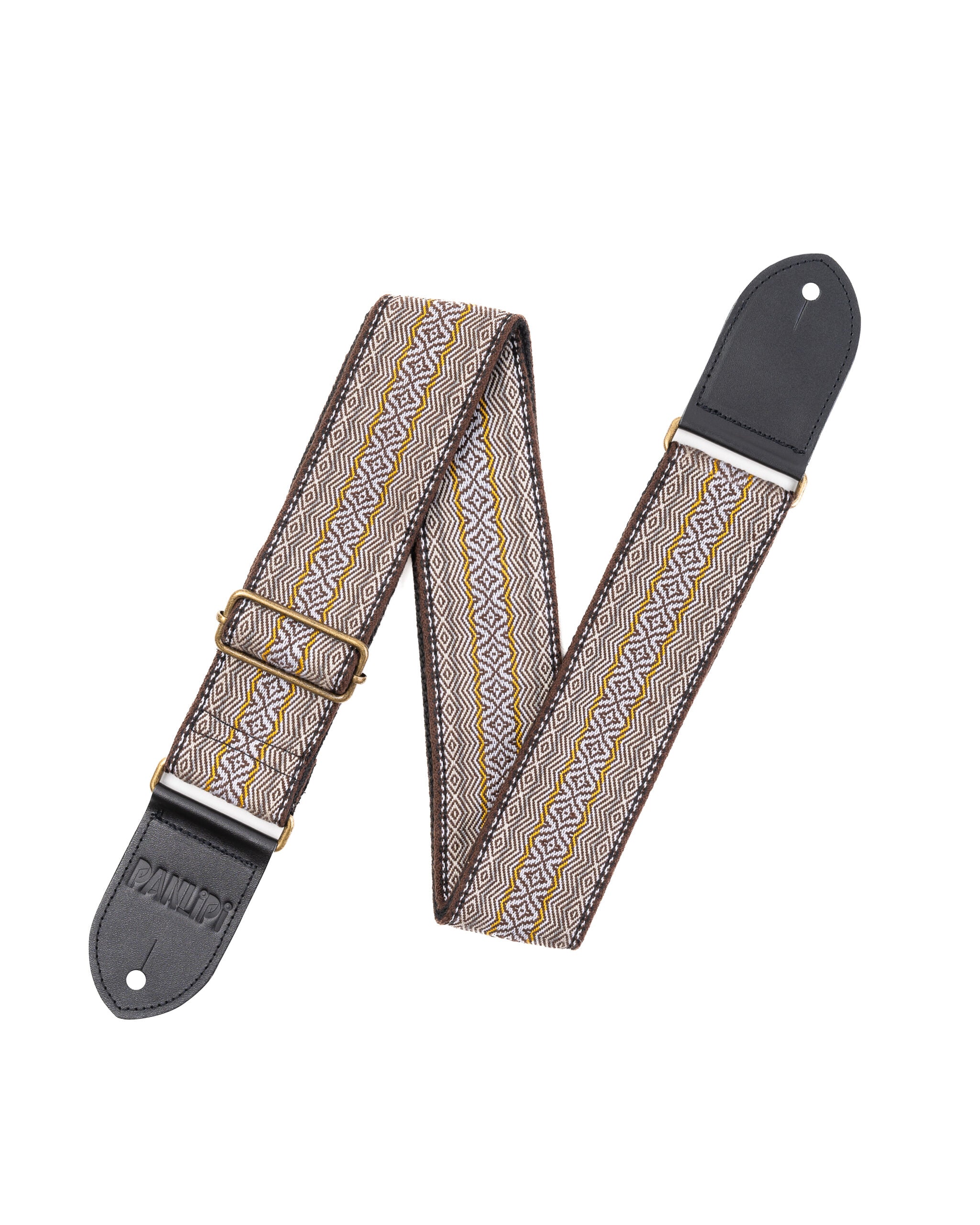 Handmade Panlipi Loom Weave Lilaktob KAL31A Guitar Strap
