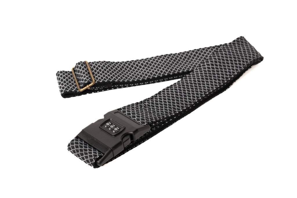 Handmade Panlipi Loom Weave Kalinga Lilaktob Checkered LugKal04 Luggage Strap
