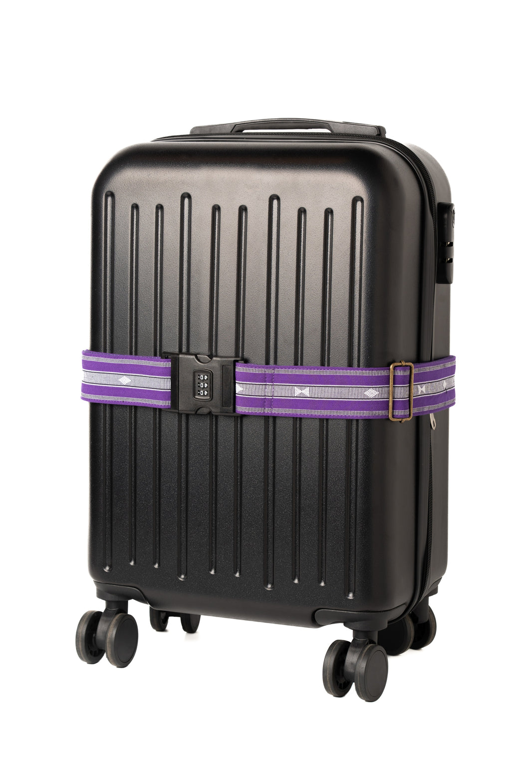 Handmade Panlipi Loom Weave Sagada Audrey Purple LugSag01 Luggage Strap