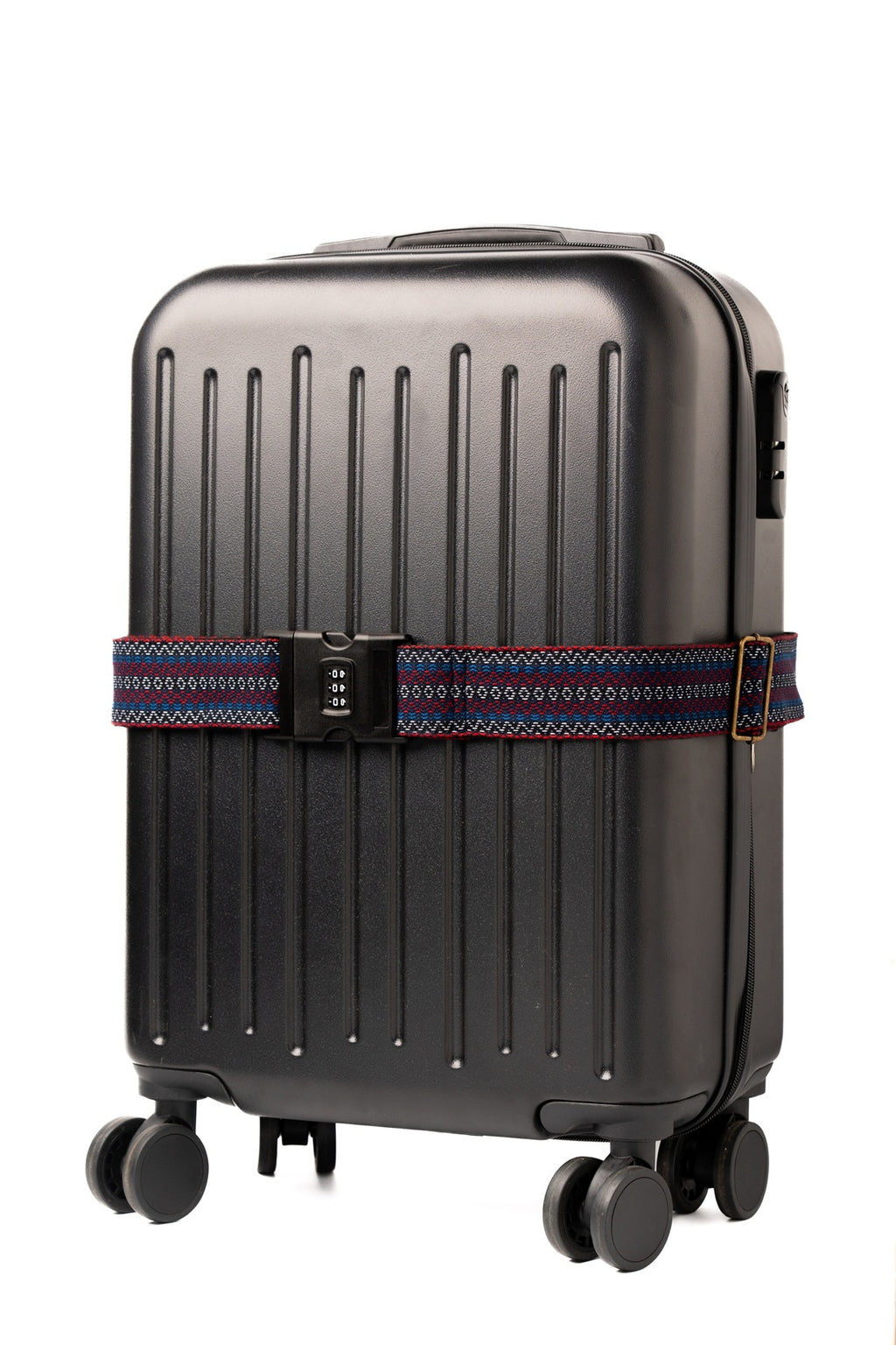 Handmade Panlipi Loom Weave Kalinga Lilaktob Red, White & Blue LugKal02 Luggage Strap