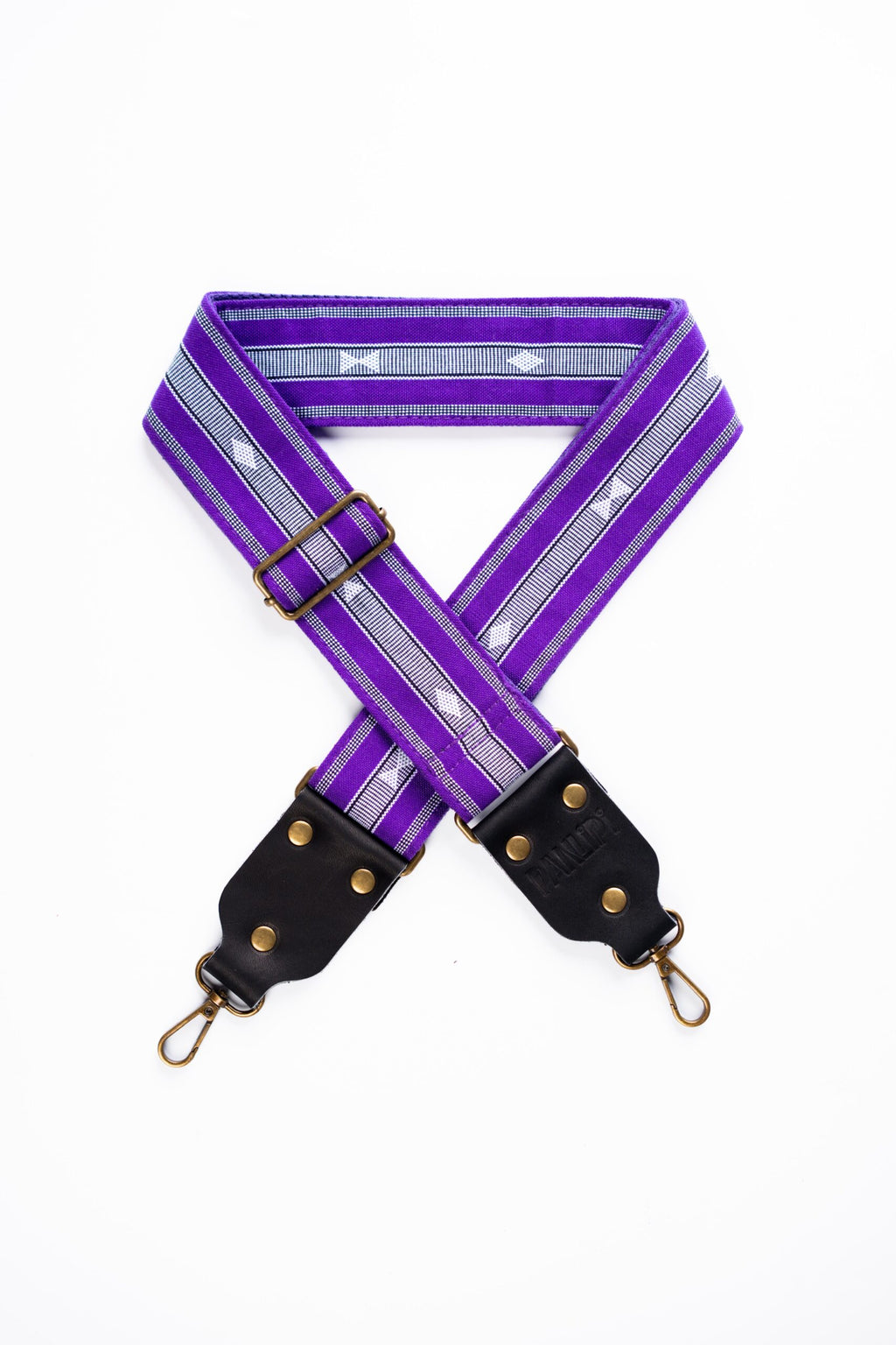 Handmade Panlipi Loom Weave Audrey Violet SagCam06 Camera Strap