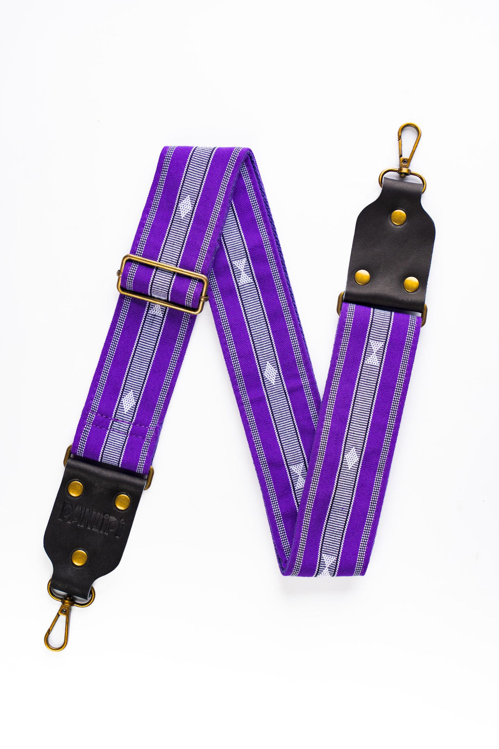 Handmade Panlipi Loom Weave Audrey Violet SagCam06 Camera Strap