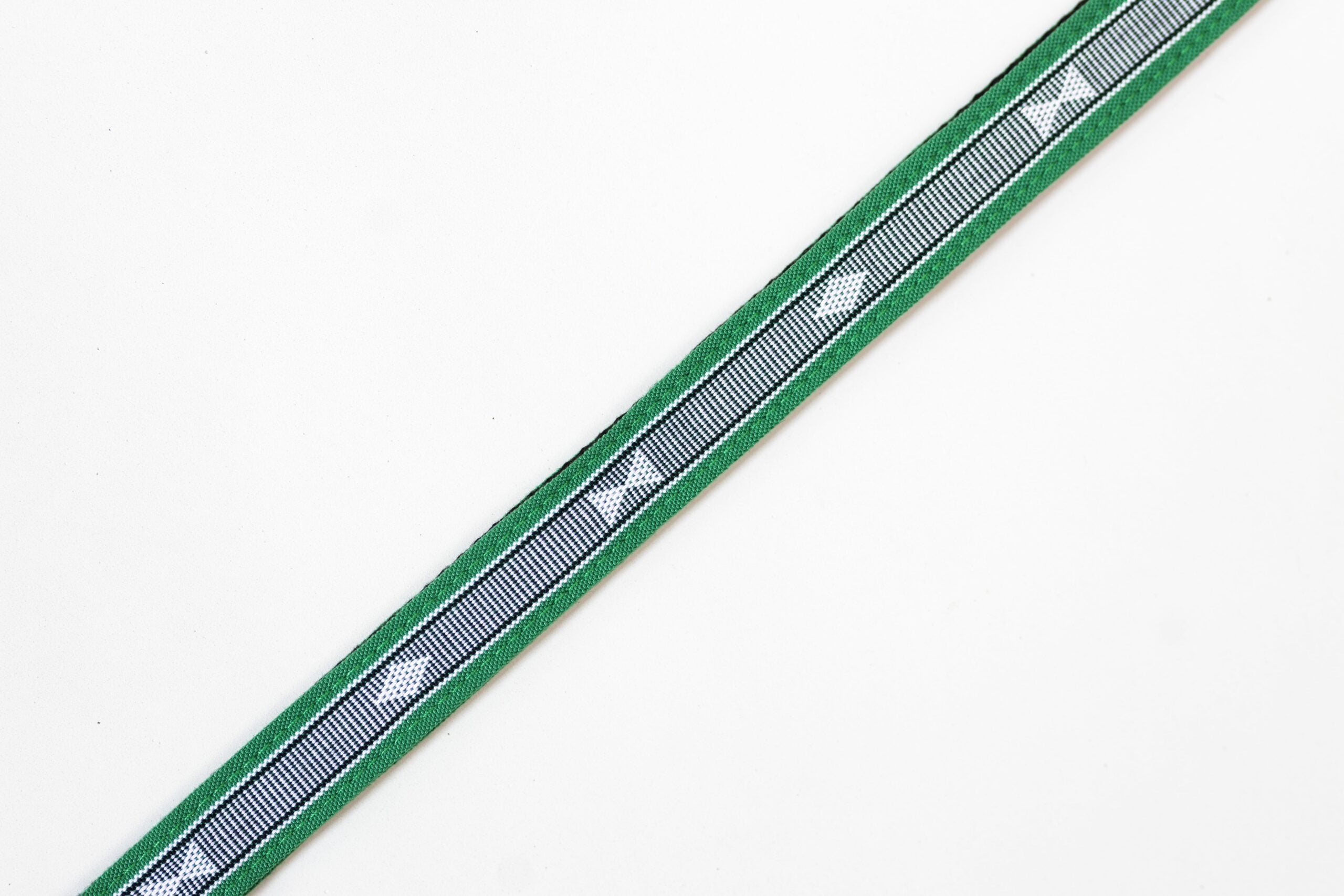 Handmade Panlipi Loom Weave Audrey Green Sagum01 Ukulele or Mandolin Strap