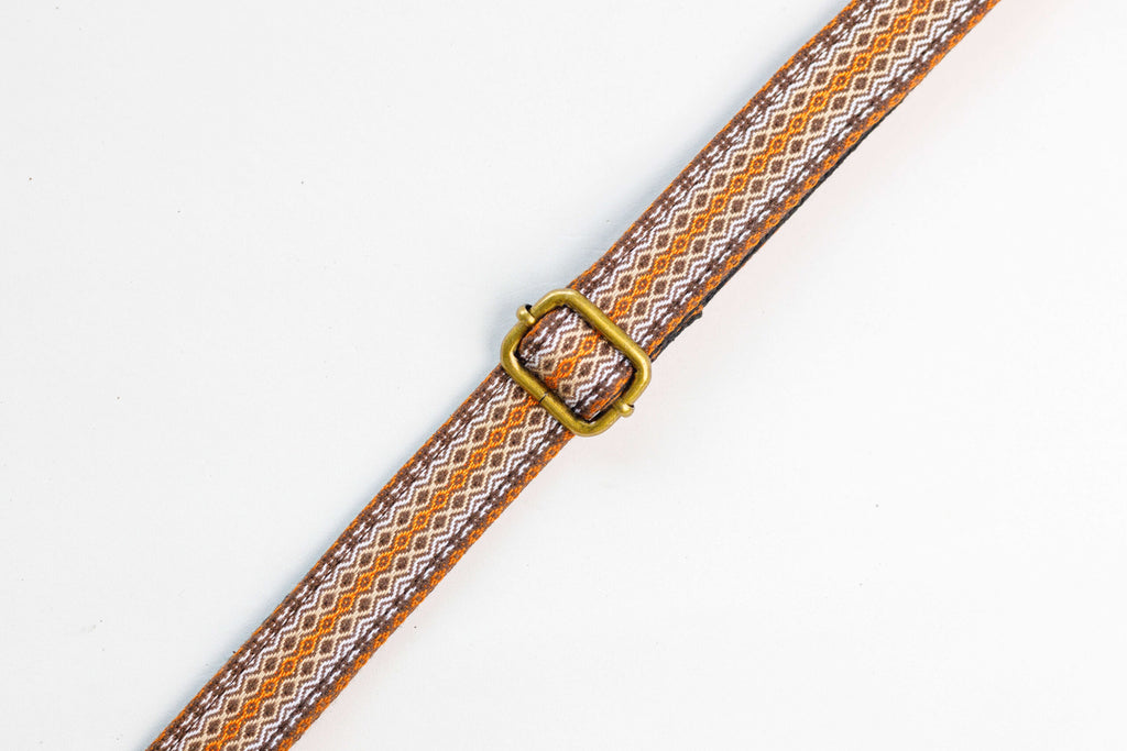 Handmade Panlipi Loom Weave Lilaktob Kalum02 Ukulele or Mandolin Strap