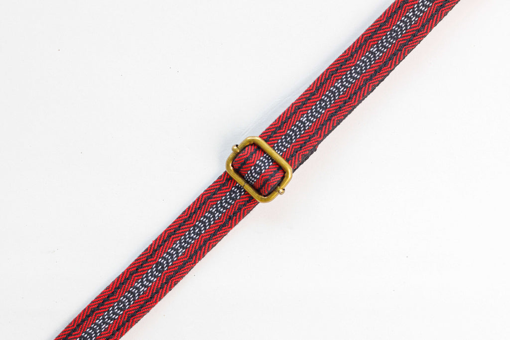 Handmade Panlipi Loom Weave Lilaktob Kalum04 Ukulele or Mandolin Strap