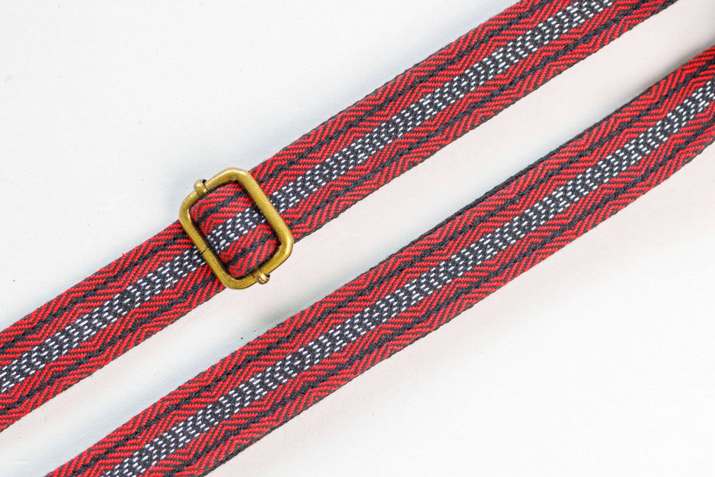 Handmade Panlipi Loom Weave Lilaktob Kalum04 Ukulele or Mandolin Strap