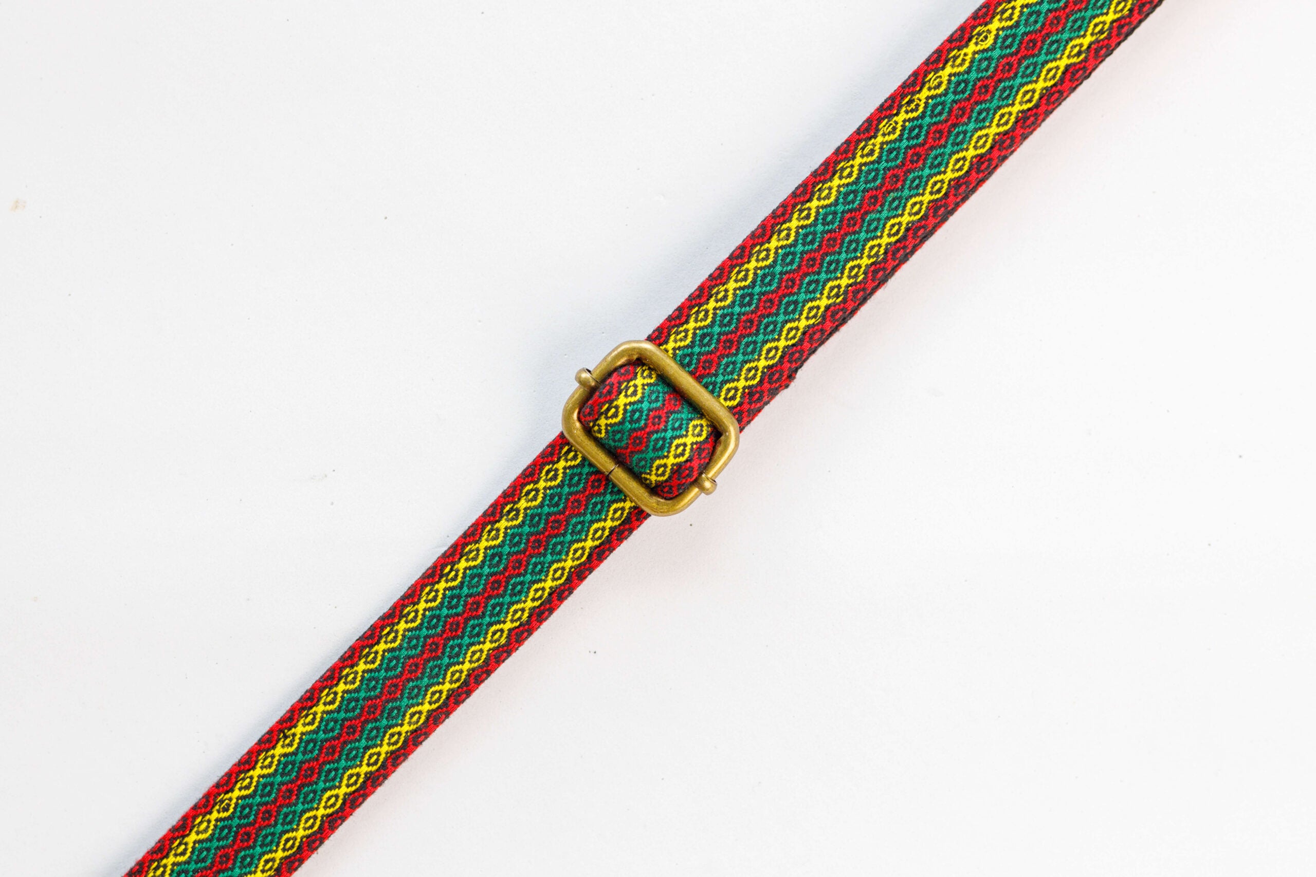 Handmade Panlipi Loom Weave Lilaktob Kalum01 Ukulele or Mandolin Strap