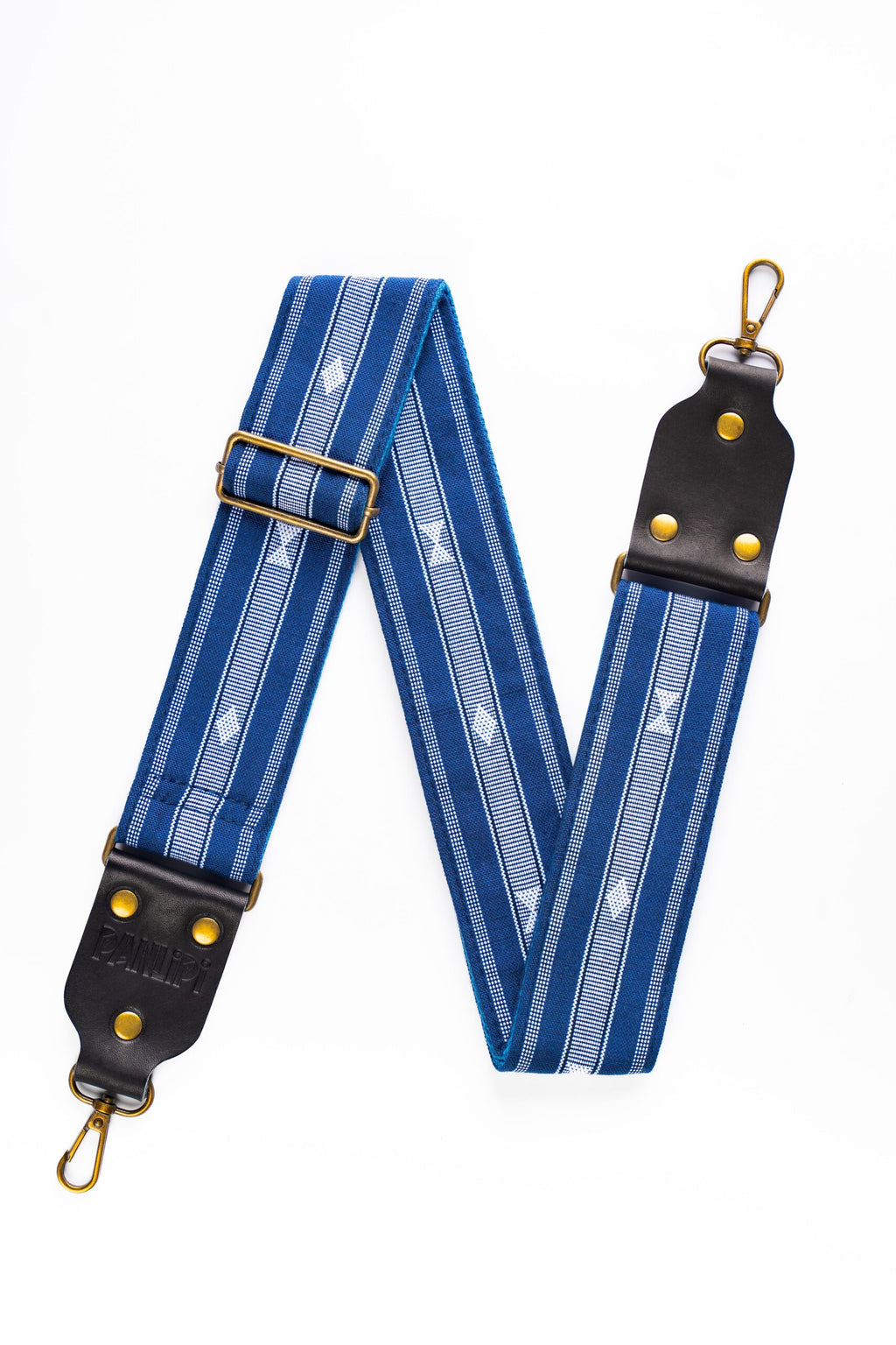 Handmade Panlipi Loom Weave Navy SagCam07 Camera Strap